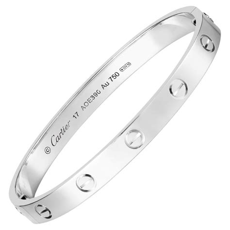 white gold cartier love bracelet|cartier love bracelet cheapest.